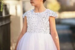 DELILAH DRESS WHITE -Trish Scully Dresses Outlet Store DELILAHWHT2