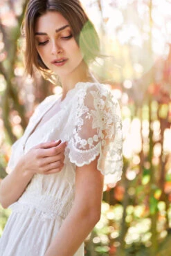 MARJORIE MAXI DRESS WHITE 22 MARJORIE MAXI DRESS WHITE -Trish Scully Dresses Outlet Store DSC06614