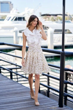 LAURIANNE SKIRT 14 LAURIANNE SKIRT -Trish Scully Dresses Outlet Store DSC08099