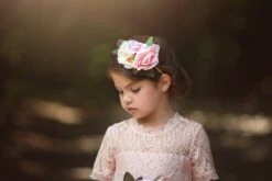 GRACIE GOWN & BELT SET PINK -Trish Scully Dresses Outlet Store GRACIEPINK4