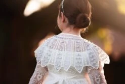 ELLIE GOWN WHITE -Trish Scully Dresses Outlet Store HENRIETTACAPEBACK