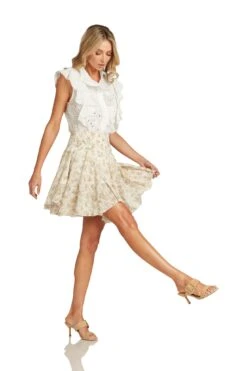 LOUISE BLOUSE -Trish Scully Dresses Outlet Store LouiseBlouse LaurianneSkirt 1306 WEB