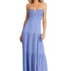 LUCILLE MAXI DRESS CORNFLOWER BLUE