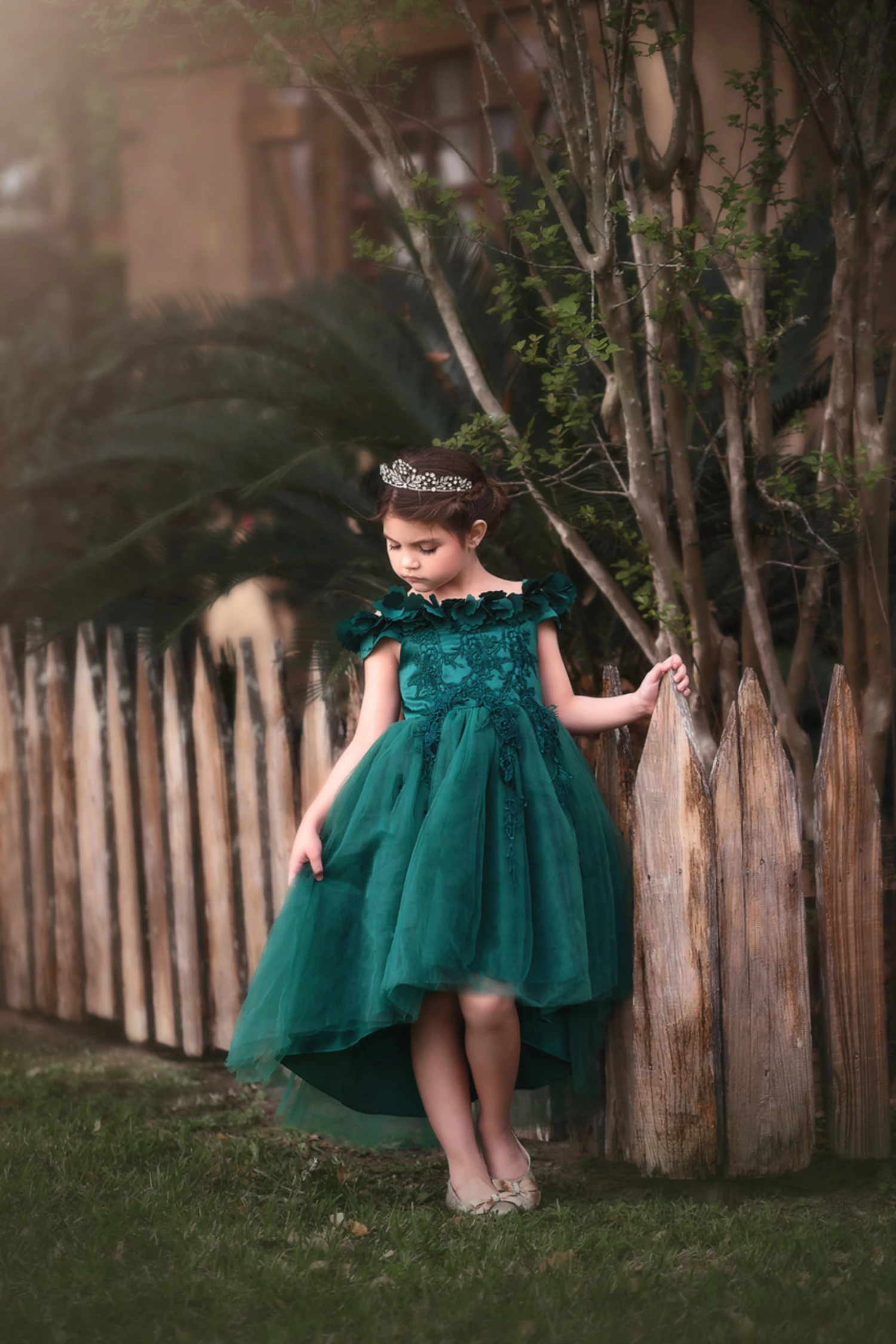 BELLE GOWN EMERALD 2 BELLE GOWN EMERALD - Image 2