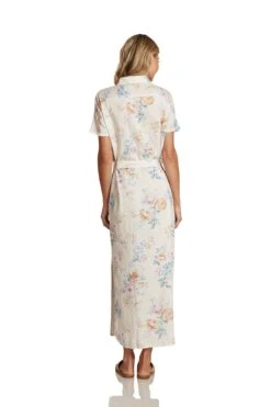 SKYE BUTTON FRONT SHIRT DRESS -Trish Scully Dresses Outlet Store SkyeDress 0102 WEB