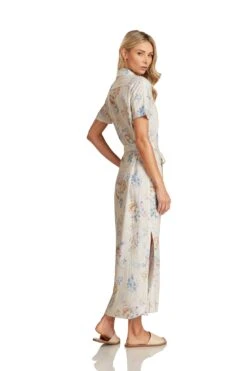 SKYE BUTTON FRONT SHIRT DRESS -Trish Scully Dresses Outlet Store SkyeDress 0106 WEB