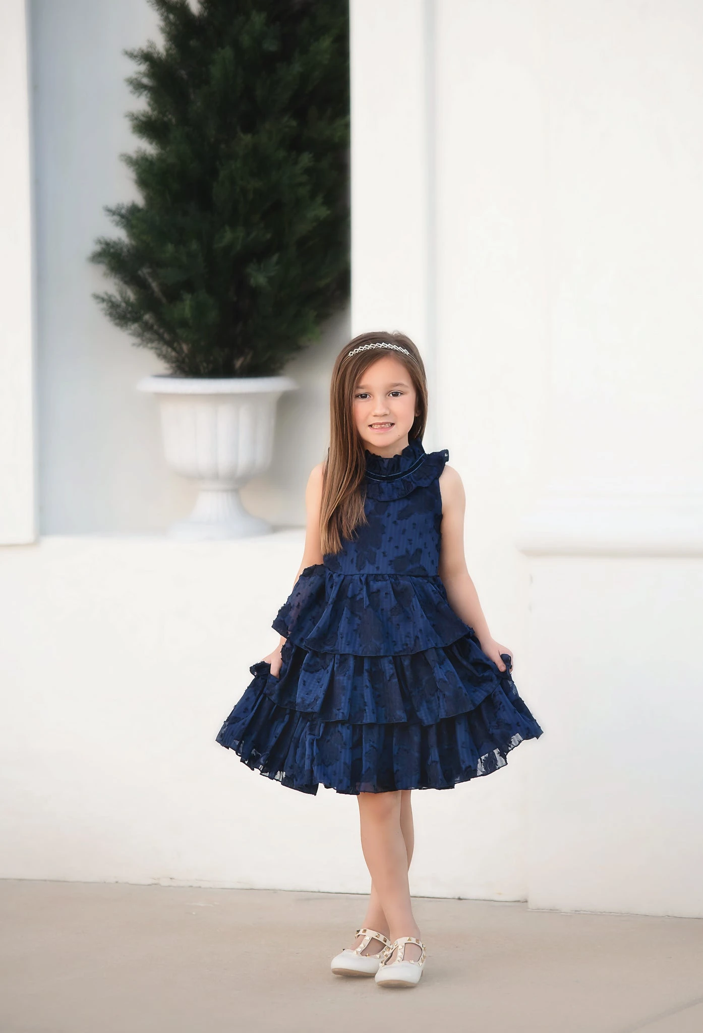 JOELLE DRESS NAVY 1 JOELLE DRESS NAVY