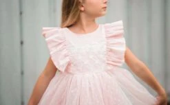 CAROLINA DRESS PINK -Trish Scully Dresses Outlet Store TSC29fb 1 copy4