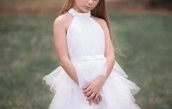 AMEERAH DRESS WHITE -Trish Scully Dresses Outlet Store TSC33fb