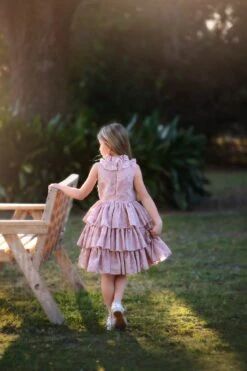 JOELLE DRESS ROSE -Trish Scully Dresses Outlet Store TSC34fbcopy3