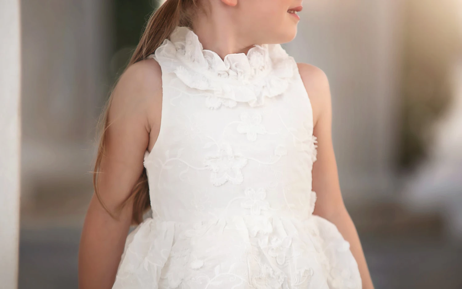 JOELLE DRESS WHITE 2 JOELLE DRESS WHITE - Image 2