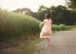 BIANCA DRESS PEACHY PINK -Trish Scully Dresses Outlet Store TSC7fb 10 copy9