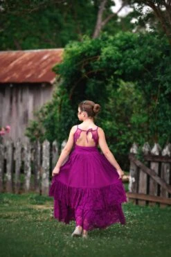 ALEXANDRA MAXI DRESS BERRY 8 ALEXANDRA MAXI DRESS BERRY -Trish Scully Dresses Outlet Store alexfuchsia3