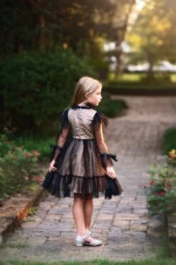 ELLE DRESS BLACK -Trish Scully Dresses Outlet Store elleblk3