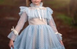 ELLE DRESS SKY -Trish Scully Dresses Outlet Store elleblue1