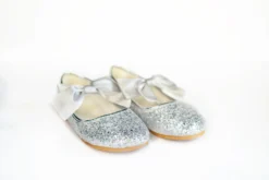 HADLEE SEQUIN SHOE SILVER -Trish Scully Dresses Outlet Store hadleesilv