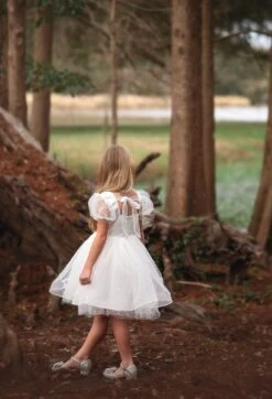 NORALEE DRESS WHITE 5 NORALEE DRESS WHITE -Trish Scully Dresses Outlet Store noraleeback