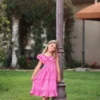 SADIE DRESS FUCHSIA
