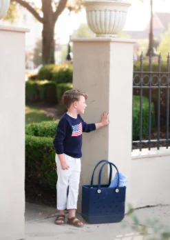 HENRY PANT WHITE -Trish Scully Dresses Outlet Store whitepantsflagsweater