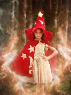 THE WIZARD CAPE AND HAT SET 5 THE WIZARD CAPE AND HAT SET -Trish Scully Dresses Outlet Store wizard2