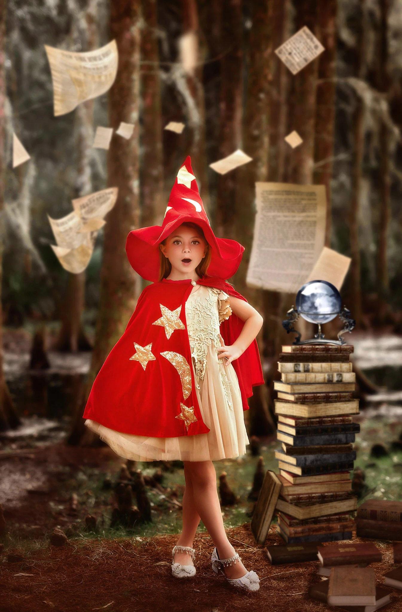 THE WIZARD CAPE AND HAT SET 2 THE WIZARD CAPE AND HAT SET - Image 2